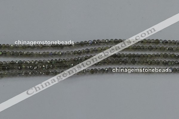 CLB795 15.5 inches 2*3mm faceted rondelle labradorite beads