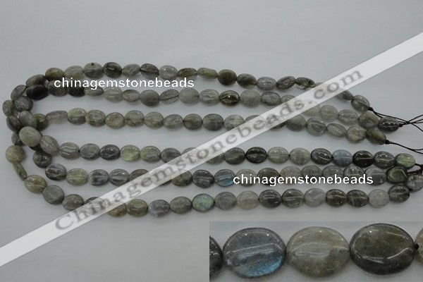 CLB80 15.5 inches 8*10mm oval labradorite beads wholesale