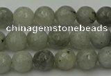 CLB861 15.5 inches 6mm faceted round AB grade labradorite beads