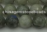 CLB864 15.5 inches 12mm faceted round AB grade labradorite beads