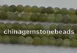 CLB870 15.5 inches 3mm round matte labradorite gemstone beads