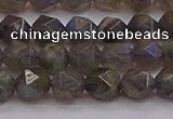 CLB973 15.5 inches 10mm faceted nuggets labradorite gemstone beads