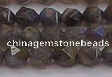 CLB974 15.5 inches 12mm faceted nuggets labradorite gemstone beads