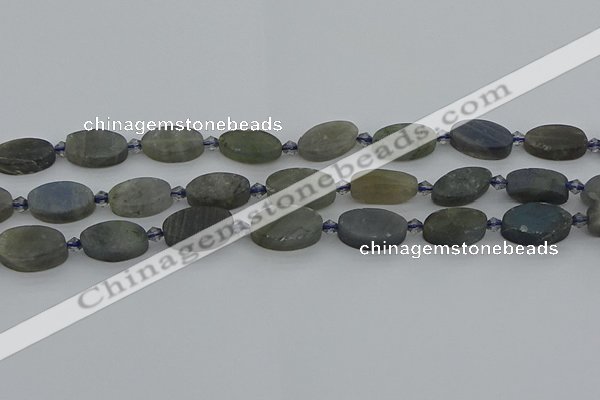 CLB976 15.5 inches 10*16mm oval labradorite gemstone beads