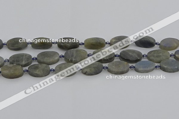 CLB977 15.5 inches 12*20mm oval labradorite gemstone beads