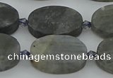 CLB978 15.5 inches 15*22mm oval labradorite gemstone beads