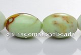 CLE03 13*18mm rice lemon turquoise  gemstone beads Wholesale