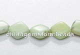 CLE15 rhombic 8*8mm lemon turquoise gemstone beads Wholesale