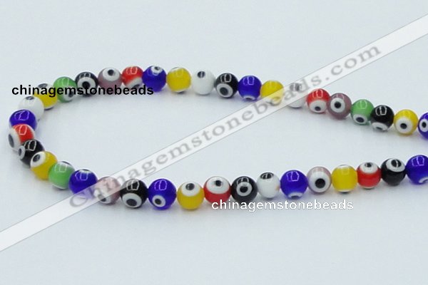 CLG505 16 inches 8mm round lampwork glass beads wholesale