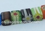 CLG511 16 inches 8*8mm cube lampwork glass beads wholesale