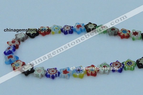 CLG514 16 inches 12*12mm star lampwork glass beads wholesale