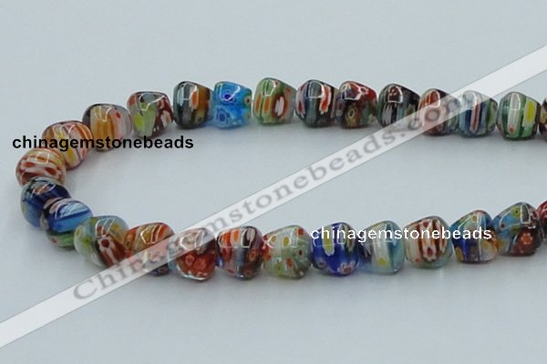 CLG574 16 inches 10*12mm apple lampwork glass beads wholesale