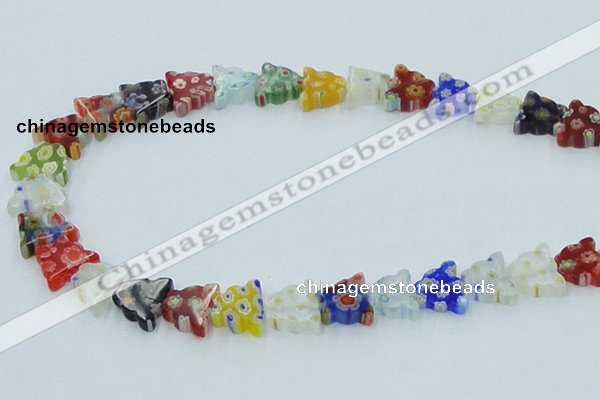 CLG595 16 inches 10*12mm butterfly lampwork glass beads wholesale