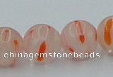 CLG607 16 inches 12mm round lampwork glass beads wholesale