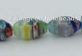 CLG611 5PCS 16 inches 7*12mm rice lampwork glass beads wholesale