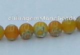 CLG623 10PCS 16 inches 6mm round lampwork glass beads wholesale