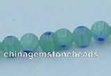 CLG624 10PCS 16 inches 6mm round lampwork glass beads wholesale