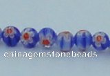 CLG625 10PCS 16 inches 6mm round lampwork glass beads wholesale