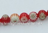 CLG630 10PCS 16 inches 6mm round lampwork glass beads wholesale