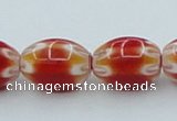 CLG633 5PCS 16 inches 10*14mm oval lampwork glass beads wholesale