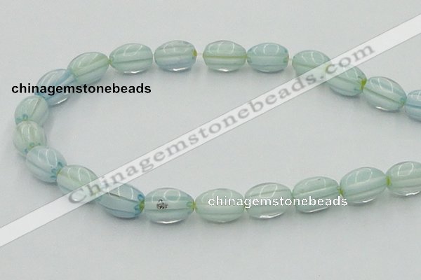 CLG637 5PCS 16 inches 10*14mm oval lampwork glass beads wholesale