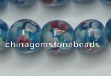 CLG752 15.5 inches 10mm round lampwork glass beads wholesale