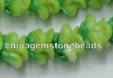 CLG789 15.5 inches 11*13mm rose lampwork glass beads wholesale