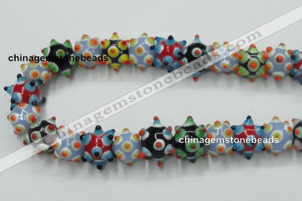 CLG828 15.5 inches 12*17mm lampwork glass beads wholesale