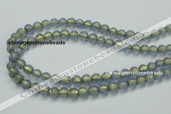 CLG831 15.5 inches 8mm round lampwork glass beads wholesale