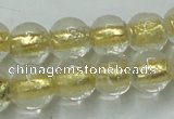 CLG836 15.5 inches 8mm round lampwork glass beads wholesale