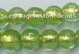 CLG837 15.5 inches 8mm round lampwork glass beads wholesale