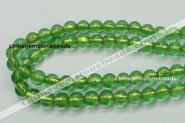 CLG839 15.5 inches 12mm round lampwork glass beads wholesale