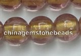 CLG841 15.5 inches 12mm round lampwork glass beads wholesale