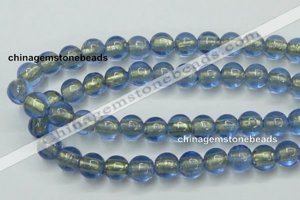 CLG843 15.5 inches 12mm round lampwork glass beads wholesale