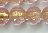 CLG845 15.5 inches 14mm round lampwork glass beads wholesale