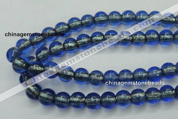 CLG846 15.5 inches 14mm round lampwork glass beads wholesale