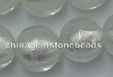 CLG848 15.5 inches 18mm round lampwork glass beads wholesale