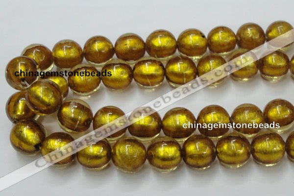 CLG850 15.5 inches 18mm round lampwork glass beads wholesale