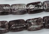 CLI14 15.5 inches 13*18mm rectangle lilac jasper beads wholesale