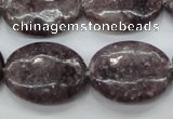 CLI30 15.5 inches 18*25mm oval lilac jasper beads wholesale