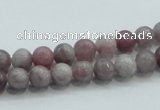 CLI51 15.5 inches 6mm round natural lilac jasper beads wholesale