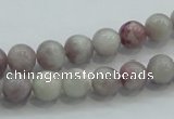 CLI52 15.5 inches 8mm round natural lilac jasper beads wholesale