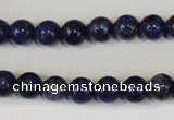 CLJ222 15.5 inches 8mm round dyed sesame jasper beads wholesale