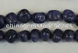 CLJ242 15.5 inches 10mm nuggets dyed sesame jasper beads wholesale