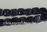 CLJ255 15.5 inches 8*8mm square dyed sesame jasper beads wholesale