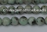 CLJ401 15.5 inches 6mm round sesame jasper beads wholesale