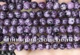 CLJ513 15.5 inches 4mm,6mm,8mm,10mm & 12mm round sesame jasper beads