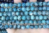 CLJ519 15.5 inches 4mm,6mm,8mm,10mm & 12mm round sesame jasper beads