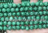 CLJ560 15.5 inches 6mm,8mm,10mm & 12mm faceted round sesame jasper beads