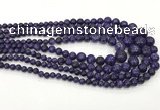 CLJ612 6mm - 14mm round sesame jasper graduated beads